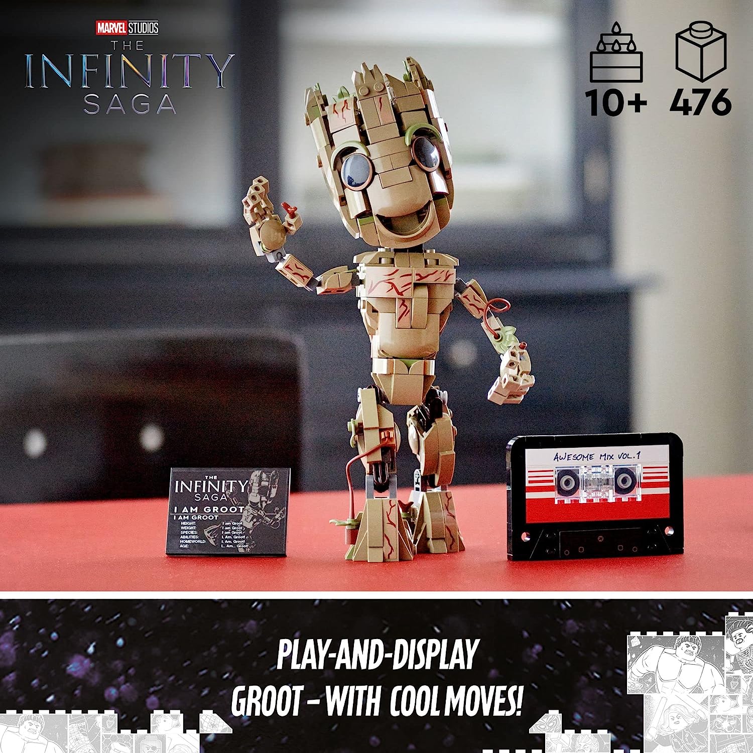 LEGO Marvel I am Groot 76217 Building Toy Set - Image 2